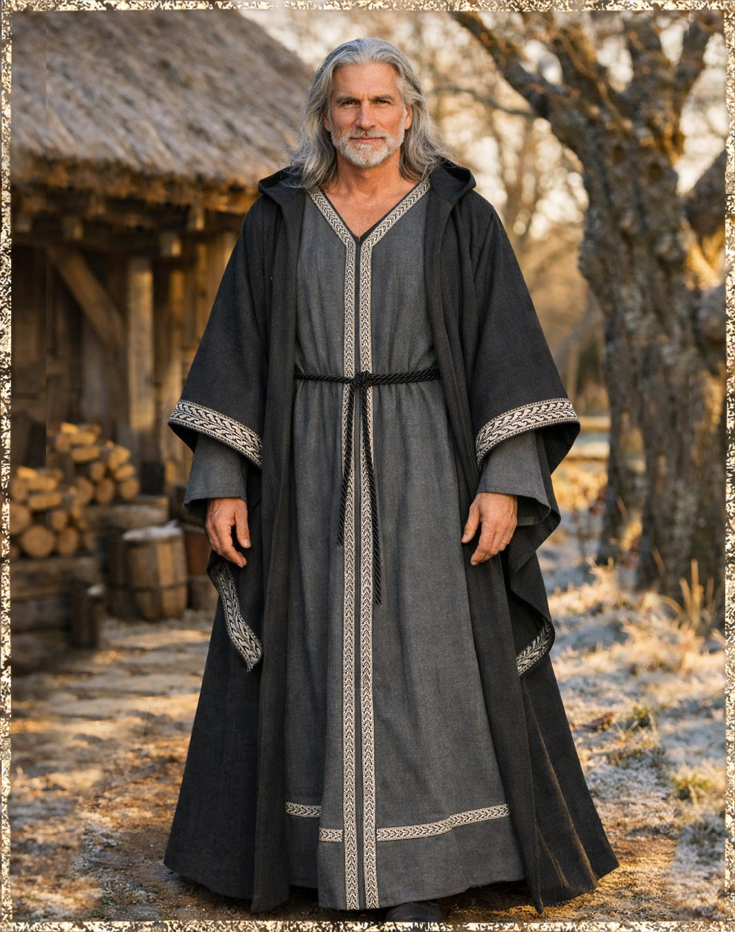 Magierrobe Merlin - viele Farben